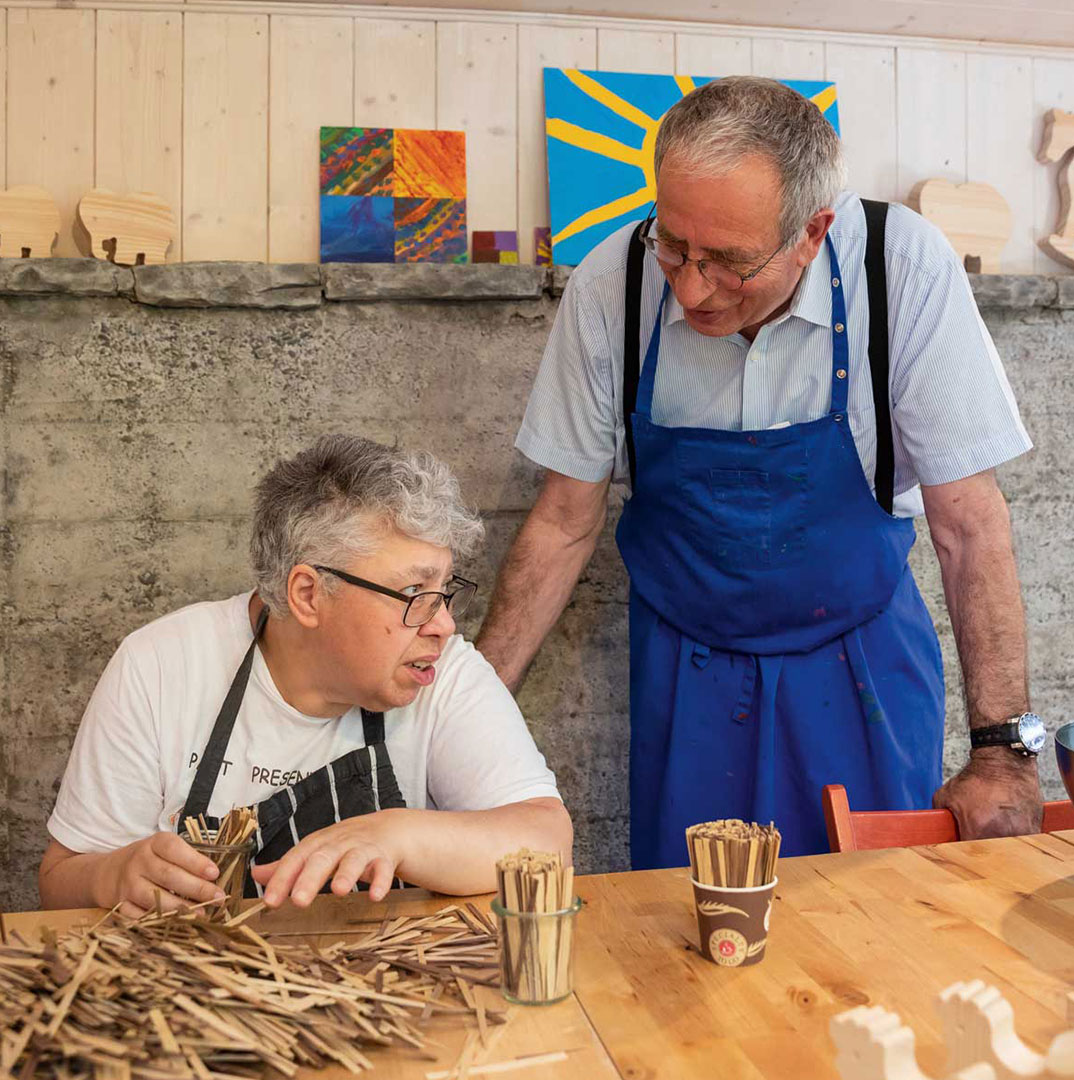 Beschäftigung holtzwerkstatt