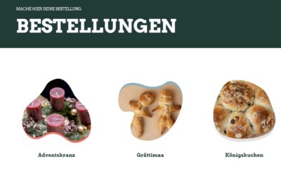 Neu Bestellen auf der Webseite